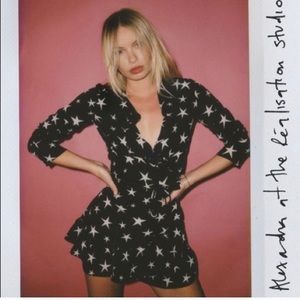 Realisation par wrap dress in star struck